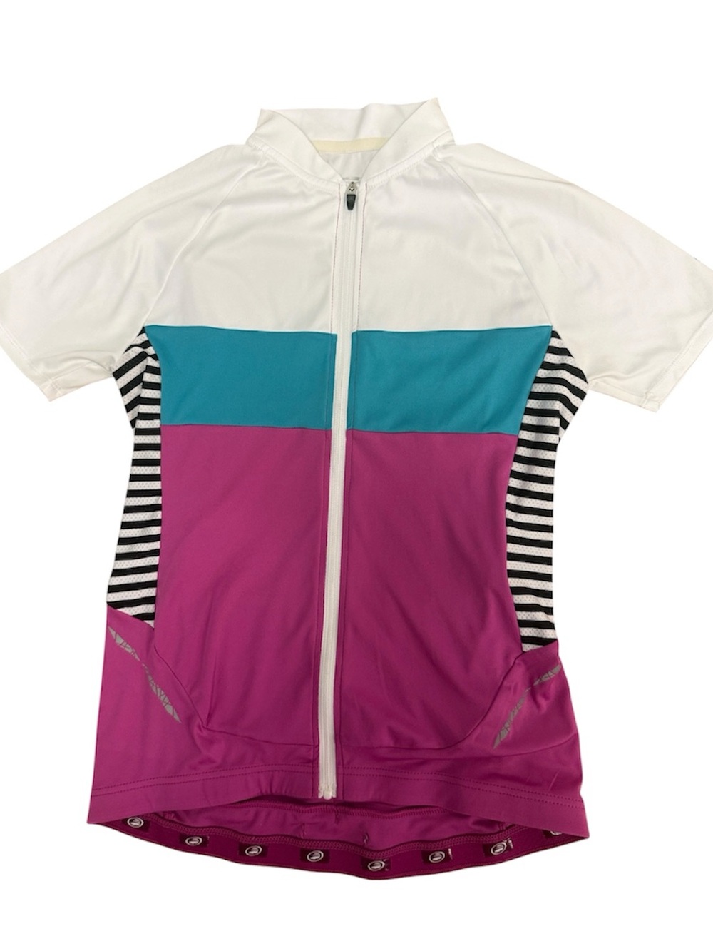 PERFORMANCE BICYCLE ELITE WOMEN SHORT SLEEVE BIKING CYCLING JERSEY BREATHABLE SM